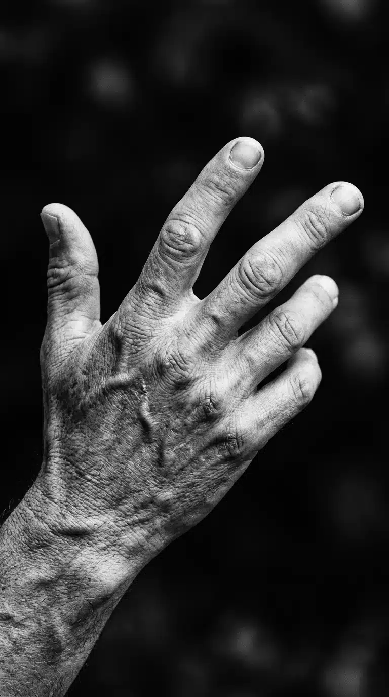 Detail – Hände